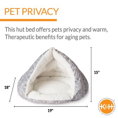 Image showing  Self-Warming Pet Hut Bed