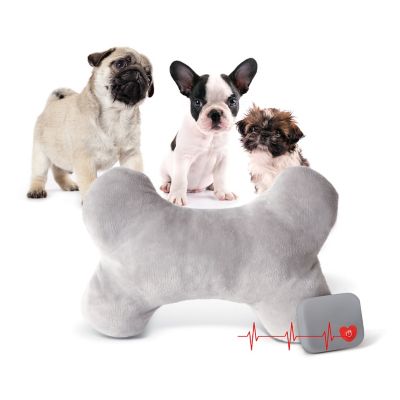 K&H Pet Products Mother's Heartbeat Puppy Bone Plush Dog Toy