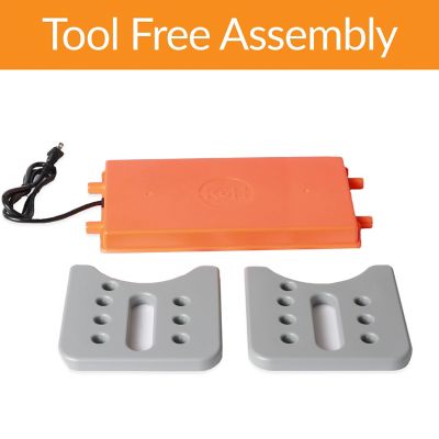 Image showing  Thermo-Poultry Brooder, Gray/Orange
