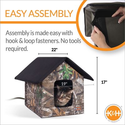 Image showing  Heated Outdoor Nylon Cat House