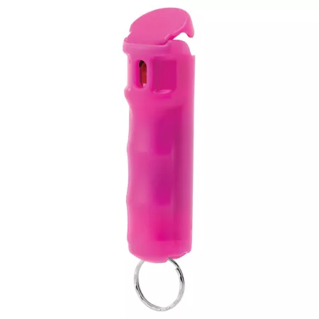 Mace 10 Burst Pepper Spray Compact Neon Pink Bear Sprays & Personal Defense