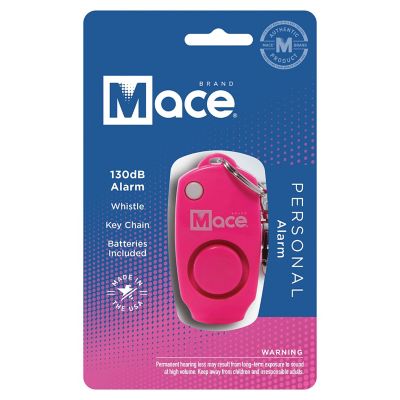 Image showing  Personal Alarm Keychain, Neon Pink