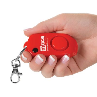 Image showing  Personal Alarm Keychain, Red