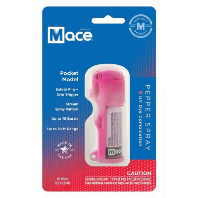 Image showing  15 Burst Pocket Pepper Spray, Neon Pink