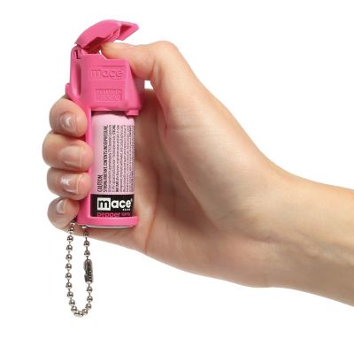 Image showing  15 Burst Pocket Pepper Spray, Neon Pink