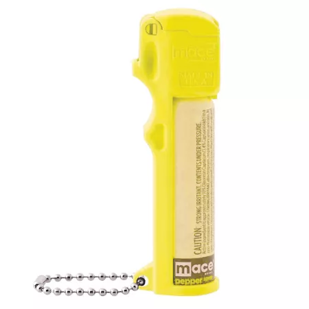 Mace 20 Burst Personal Pepper Spray Neon Yellow Bear Sprays & Personal Defense