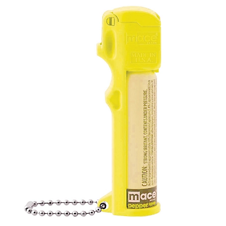 Mace 20 Burst Personal Pepper Spray, Neon Yellow