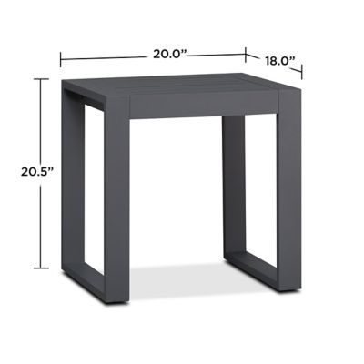 Image showing  2 pc. Baltic End Table Set, Gray