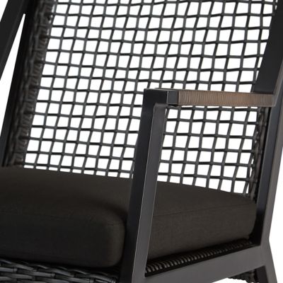 Image showing 5 th Real Flame Calvin Rocker Chair Set, Black, 2 pk.