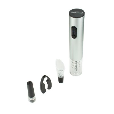 Image showing  Electric Wine Bottle Opener with Foil Cutter, Vacuum Stopper, and Aerator Pourer