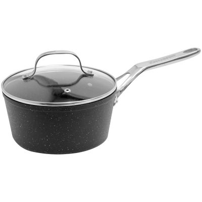 Starfrit 2 qt. Saucepan with Glass Lid and Stainless Steel Handles