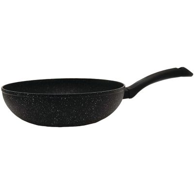 THE ROCK by Starfrit 10 Stir Fry Pan, Black, Medium