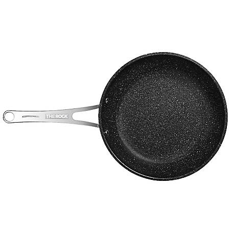 Starfrit 060691 The Rock 12.5 Black 32cm Fry Pan with Helper Handle 