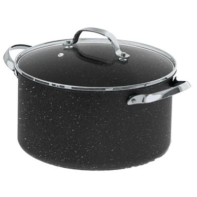 Starfrit 6 qt. Stockpot Casserole Dish with Glass Lid and Stainless Steel Handles at Tractor Supply Co