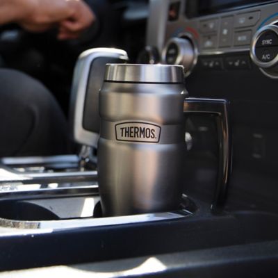 Image showing 7 th Thermos 16 oz. Stainless King Vacuum-Insulated Travel Mug