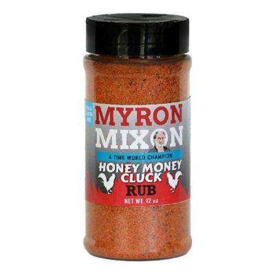 Myron Mixon Honey Money Cluck Rub, 12 oz.