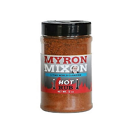 Myron Mixon Hot Rub, 12 oz.