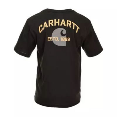 Carhartt Men's Exclusive Graphic Short-Sleeve T-Shirt, 105610-BLK