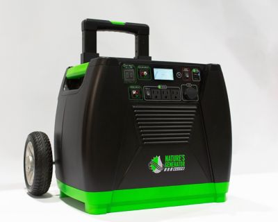 Nature's Generator 3,600/2,800-Watt Solar Powered Nature's Elite Generator