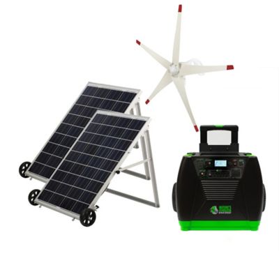 Nature's Generator 3,600/2,800-Watt Solar Powered Gold Elite WE Generator System