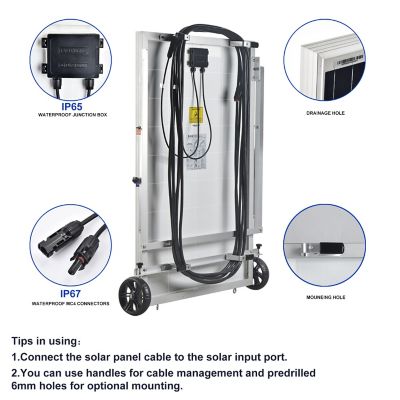 Image showing  3,600/2,800-Watt Solar Powered Gold Elite PE System