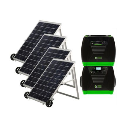 Nature's Generator 3,600/2,800-Watt Solar Powered Elite Platinum Generator System