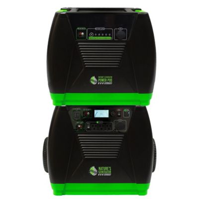 Image showing  3,600/2,800-Watt Solar Powered Generator Platinum Elite WE Generator System