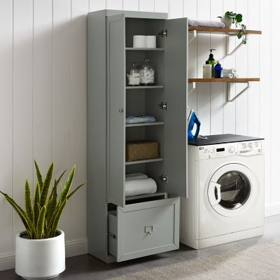 Image showing  74 in. H 2-Shelf Harper Convertible Pantry Closet