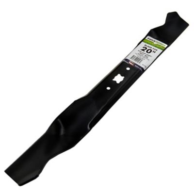 Image showing 5 th MaxPower 20 in. Mulching Lawn Mower Blade for MTD, Cub Cadet and Troy-Bilt Walk-Behind Mowers, Replaces OEM 942-0740