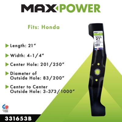 Image showing  21 in. Lower Lawn Mower for Honda Walk-Behind Mowers, Replaces OEM 72511-VH7-000