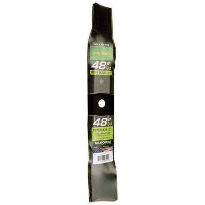 MaxPower Mower Blade for 48 in. Cut John Deere Mowers Replaces OEM #'s GX20250 and GY20568