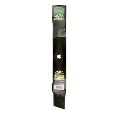 MaxPower 3-N-1 Mower Blade for 42 in. Cut John Deere Mowers Replaces OEM #'s GX22151 and GY20850