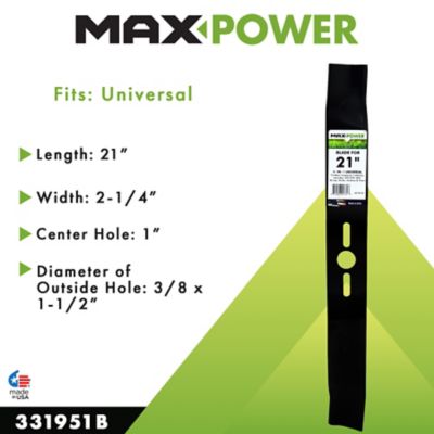 Image showing  21 in. Universal 3-in-1 Lawn Mower Blade