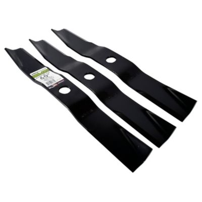 Image showing  60 in. Lawn Mower Blades for Kubota Mowers, Replaces OEM K5647-3434-2, K5647-34340, 5651-34330 and 76539-34330, 3 pk.