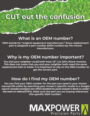 Image showing  52 in. Lawn Mower Blades for Many Snapper Mowers, Replaces OEM 1756152AYP, 1756152SYP, 29246 and 7075751, 3-Pack