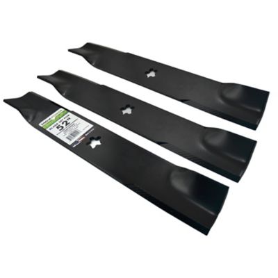 Image showing  52 in. Lawn Mower Blades for Craftsman, Husqvarna and Poulan Mowers, Replaces OEM 112079 and 539-112079, 3 pk.