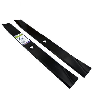 Image showing  46 in. Heavy-Duty Lawn Mower Blades for Craftsman, Husqvarna and Poulan Mowers, 2 pk.