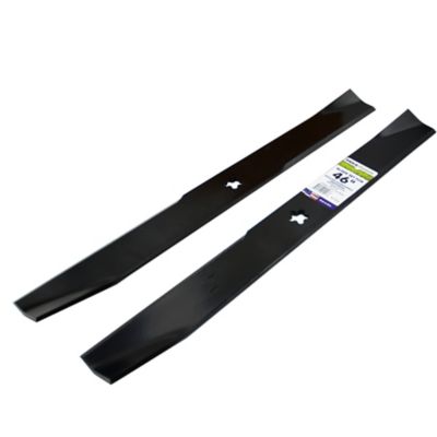 Image showing 5 th MaxPower 46 in. Heavy-Duty Lawn Mower Blades for Craftsman, Husqvarna and Poulan Mowers, 2 pk.
