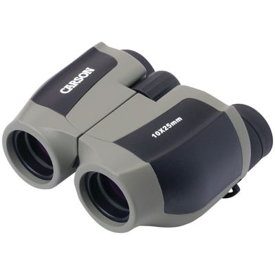 Carson Optical 10x 25mm ScoutPlus Compact Porro Prism Binoculars