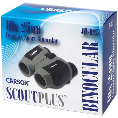Image showing  10 x 25mm ScoutPlus Compact Porro Prism Binoculars
