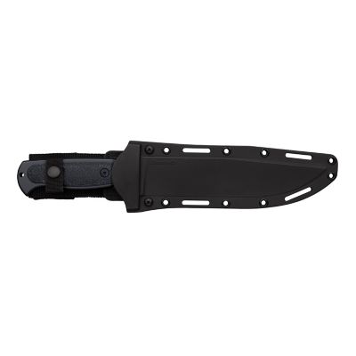 Image showing  8 in. Drop-Forged Survivalist Knife, Black
