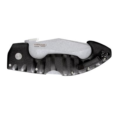 Image showing  1.5 in. Spartan Folding Knife, Silver/Black