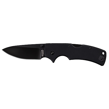 Cold Steel 3.5 in. American Lawman S35VN Folding Knife, Black
