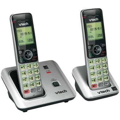 VTech DECT 6.0 Expandable Speakerphone with Caller ID, 2-Handset System