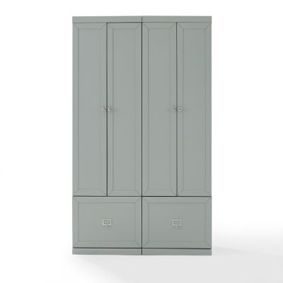 Image showing  Harper 6-Hook MDF Pantry Closet Entryway Set, 2-Pack