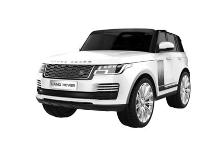 Best Ride On Cars Unisex Kids 2-Seater Ride-On Toy Range Rover, White