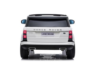 Image showing  Unisex Kids 2-Seater Ride-On Toy Range Rover, White
