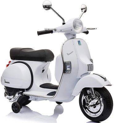 Best Ride On Cars Unisex 12V Vespa Scooter, White