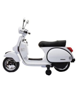 Image showing  12V Vespa Scooter, White
