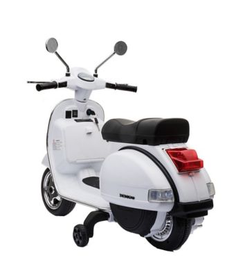 Image showing  12V Vespa Scooter, White